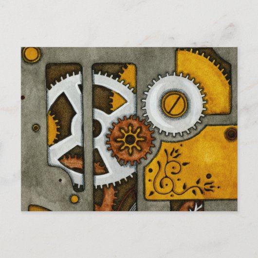 De doos briefkaart (Voorkant)