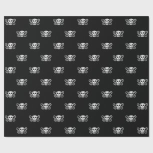 De doos die Papier verpakt