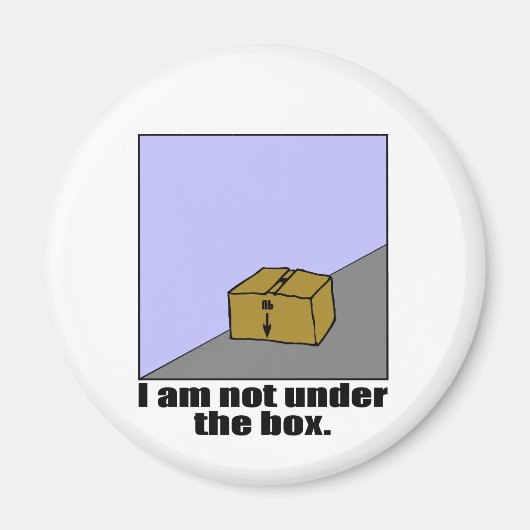 De doos magneet (Voorkant)