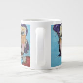 De doos ontbreekt grote koffiekop (Achterkant)