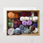 De doos van de Collector van het Garen Briefkaart (Voorkant / Achterkant)