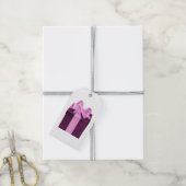 De Doos van de gift met satijnboog Cadeaulabel (Met Touw)