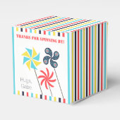 De Doos van de Gunst van het Vuurrad van Carnaval Bedankdoosjes (Voorkant Zijde)