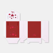 De doos van de Valentijnsdag door dalDesignNZ Bedankdoosjes (Uitgevouwen)