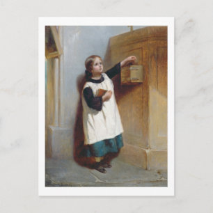 De doos van het Collectie (olie op paneel) Briefkaart