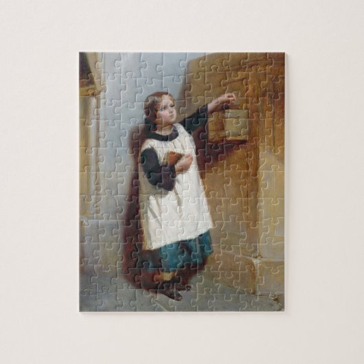 De doos van het Collectie (olie op paneel) Legpuzzel (Verticaal)
