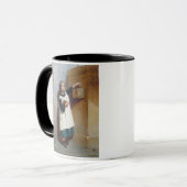 De doos van het Collectie (olie op paneel) Mok (Voorkant links)