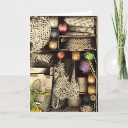 De Doos van het handwerk Kaart (Voorkant)