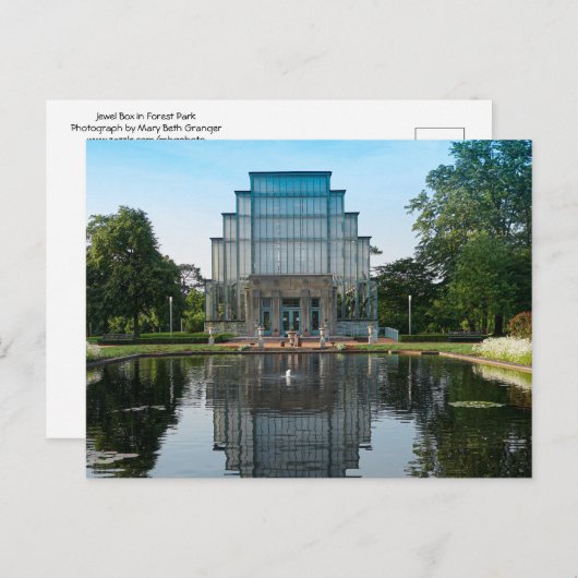 De Doos van het juweel Briefkaart (Voorkant / Achterkant)