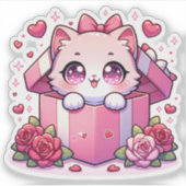 De doos van Joy Kitten Sticker (Voorkant)