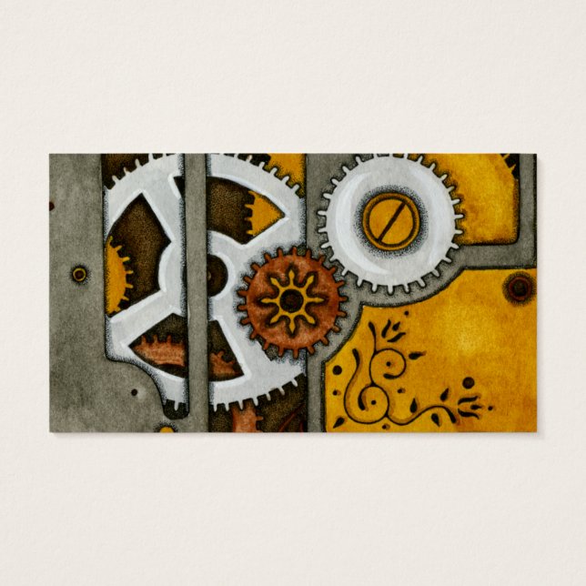 De doos visitekaartjes (Achterkant)