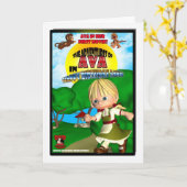 De doosparodie van de Kaart DVD van de Verjaardag (Gele Bloem)