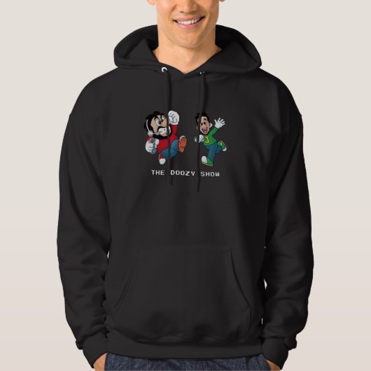 De Doozy Show Hoodie. Hoodie (Voorkant)