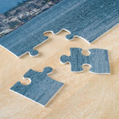 De dop van Seaplane over Vancouver Legpuzzel (Zijkant)