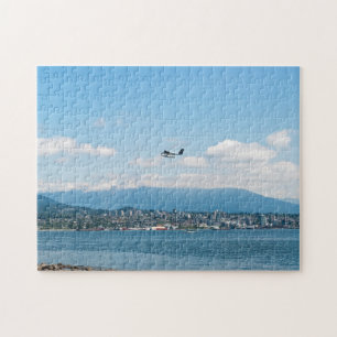 De dop van Seaplane over Vancouver Legpuzzel