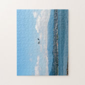 De dop van Seaplane over Vancouver Legpuzzel (Verticaal)