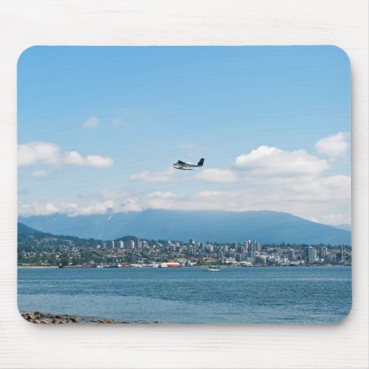 De dop van Seaplane over Vancouver Muismat (Voorkant)