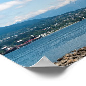De dop van Seaplane over Vancouver Poster (Hoek)