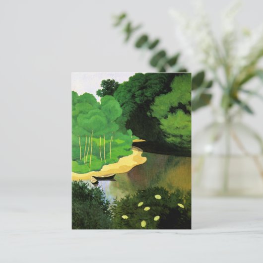 De Dordogne met Carrence Briefkaart (Staand voorkant)