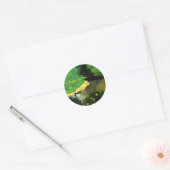 De Dordogne met Carrence Ronde Sticker (Envelop)