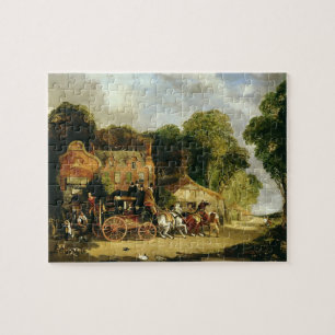 De Dorking en de London Royal Mail verlaten de 'Ma Legpuzzel