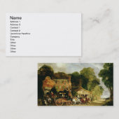 De Dorking en de London Royal Mail verlaten de 'Ma Visitekaartje (Voorkant / Achterkant)