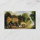 De Dorking en de London Royal Mail verlaten de 'Ma Visitekaartje (Achterkant)