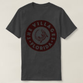 De dorpen Florida Circle Brown T-shirt (Design voorkant)