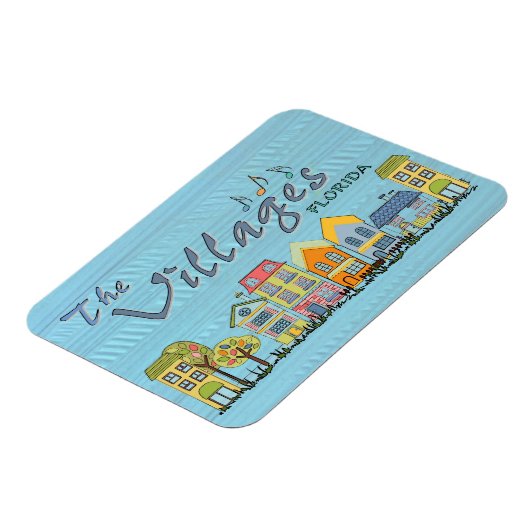 De dorpen florida-gemeenschap flex magnet magneet (Linkerzijde)