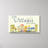 De dorpen florida gemeenschap muur canvas kunst (Voorkant)