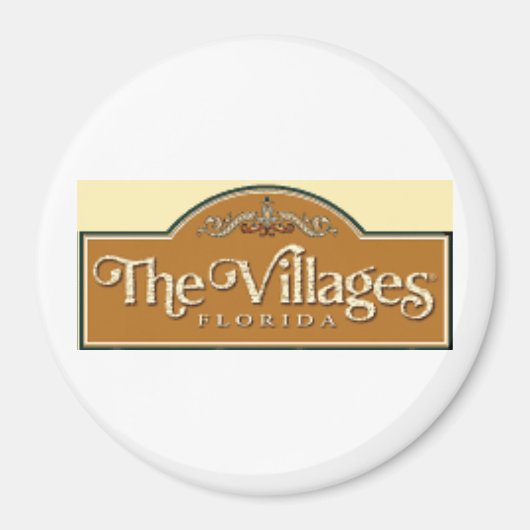 De dorpen Florida Magnet (Voorkant)