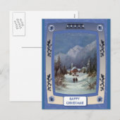 De dorpskerk feestdagenkaart (Voorkant / Achterkant)