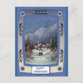 De dorpskerk feestdagenkaart (Voorkant)