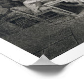 De dorpspolitici, gegraveerd door Abraham Raimb Poster (Hoek)