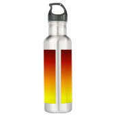 De dorstige Man 710 ml waterfles Waterfles (Achterkant)