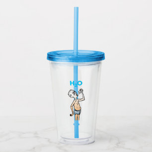 De Dorstige Man Acryl Tumbler Drinkbeker