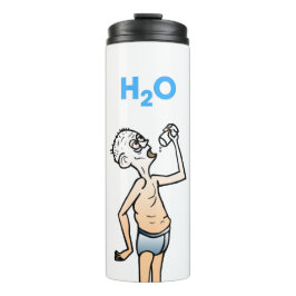 De Dorstige Man Thermische Tumbler Thermosbeker