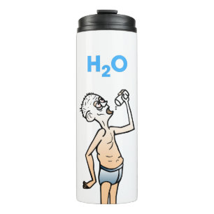 De Dorstige Man Thermische Tumbler Thermosbeker
