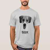 De Dorsty Beagle T-shirt (Voorkant)