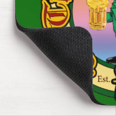 De Dorsty Leprechaun Pub Muismat (Hoek)