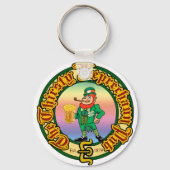 De Dorsty Leprechaun Pub Sleutelhanger (Voorkant)