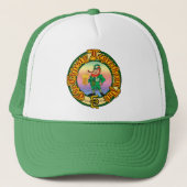 De Dorsty Leprechaun Pub Trucker Pet (Voorkant)