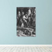 De dosis Genua Canvas Afdruk (Insitu (Houten vloer))