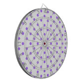 DE DOT Paarse Polka Dot Dart Board Dartbord (Voorkant Links)
