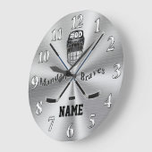 De douane bestelt uw Hockey Wall klok in om het ev (Hoek)