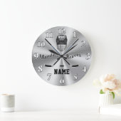 De douane bestelt uw Hockey Wall klok in om het ev (Huis)