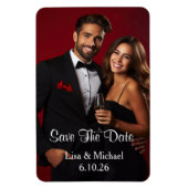 De douane bewaart de Magnet van de Datum Magneet (Verticaal)