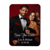 De douane bewaart de Magnet van de Datum Magneet (Verticaal)