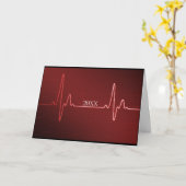 De douane Gedateerde Medische Afstuderen van de Kaart (Gele Bloem)