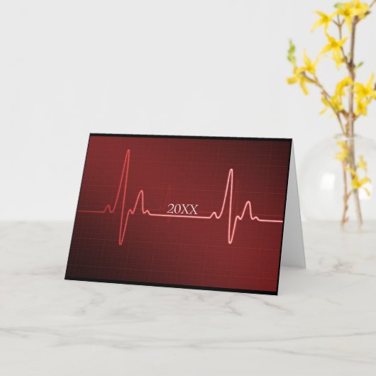 De douane Gedateerde Medische Afstuderen van de Kaart (Gele Bloem)